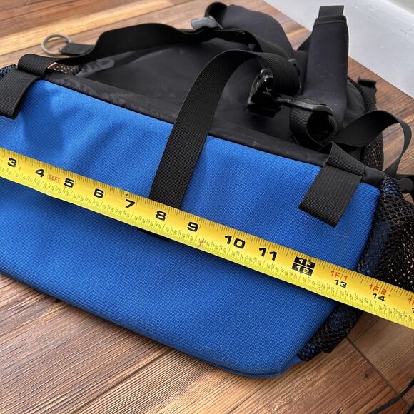 Stone Creek Denver Colorado USA PetPouch II Backpack Pet Carrier Blue Black NWT - Picture 4 of 10